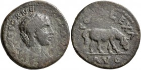 TROAS. Alexandria Troas. Julia Paula, Augusta, 219-220. 'As' (Bronze, 24 mm, 8.98 g, 6 h). [IVLI]A CORNE[LIA PAVLA A] Draped bust of Julia Paula to ri...