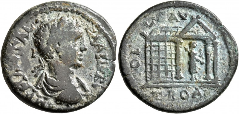 TROAS. Alexandria Troas. Severus Alexander, 222-235. 'As' (Bronze, 25 mm, 8.05 g...