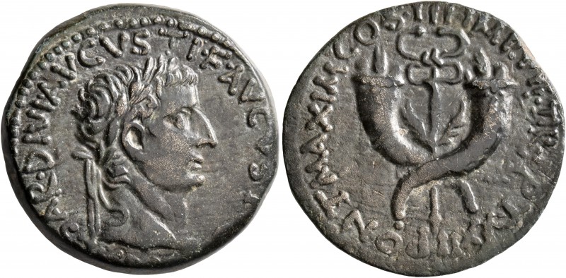 Tiberius, 14-37. Dupondius (Orichalcum, 29 mm, 12.78 g, 1 h), Commagene, circa 1...