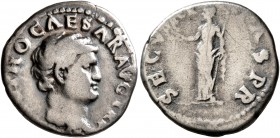 Otho, 69. Denarius (Silver, 17 mm, 3.05 g, 6 h), Rome. [IMP] OTHO CAESAR AVG TR P Bare head of Otho to right. Rev. SECVRITAS P R Securitas standing fr...