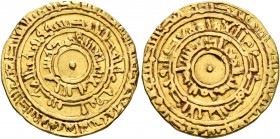 ISLAMIC, Fatimids. al-Mustansir billah, AH 427-487 / AD 1036-1094. Dinar (Gold, 21 mm, 4.15 g), Misr, mint probably located in al-Qahira (Cairo). Nico...