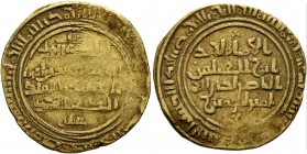 ISLAMIC, Ayyubids. Egypt. al-'Adil I Sayf al-Din Ahmad, AH 596-615 / AD 1200-1218. Dinar (Gold, 20 mm, 4.17 g, 3 h), al-Qahira (Cairo), AH 600 = AH 12...