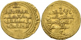ISLAMIC, Ayyubids. Egypt. al-'Adil I Sayf al-Din Ahmad, AH 596-615 / AD 1200-1218. Dinar (Gold, 18 mm, 3.71 g, 1 h), al-Qahira (Cairo), AH 608 = AD 12...