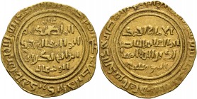 ISLAMIC, Ayyubids. Egypt. al-Kamil I Muhammad, AH 615-635 / AD 1218-1238. Dinar (Gold, 21 mm, 3.93 g, 7 h), al-Qahira (Cairo), AH 621 = AD 1224. Balog...