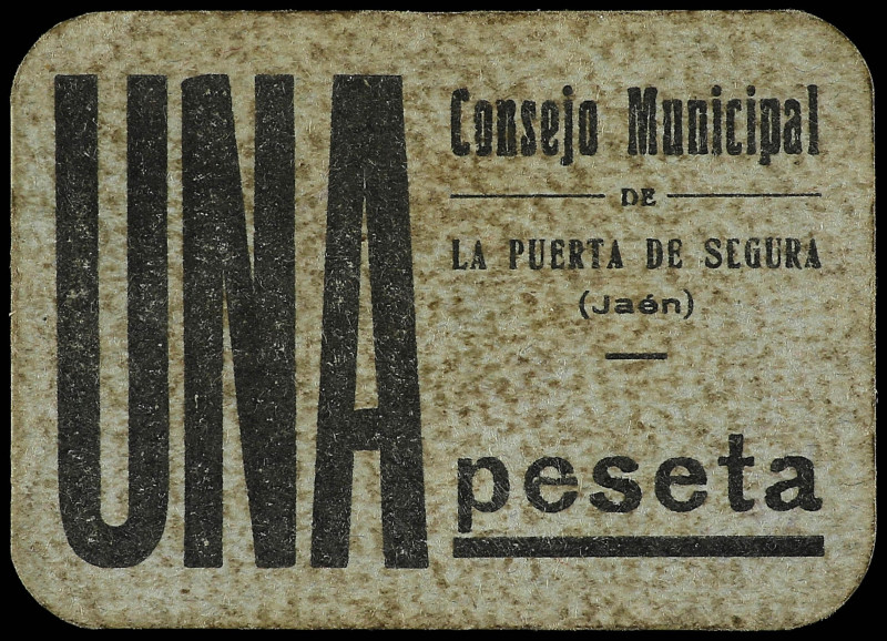 PAPER MONEY OF THE CIVIL WAR: ANDALUCÍA

Andalucia

1 Peseta. LA PUERTA DE S...