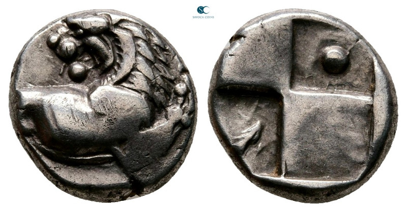 The Thracian Chersonese. Chersonesos circa 386-338 BC. 
Hemidrachm AR

12 mm,...