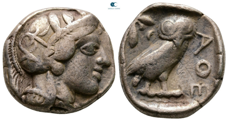 Attica. Athens circa 454-404 BC. 
Tetradrachm AR

25 mm, 16,86 g



Very ...