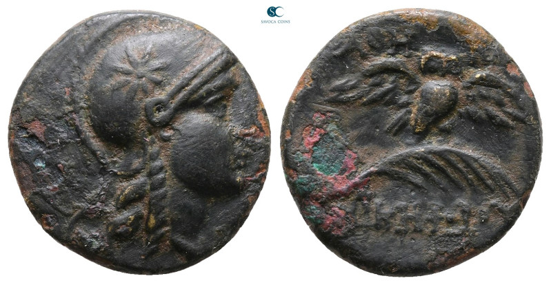 Mysia. Pergamon circa 200-133 BC. 
Bronze Æ

18 mm, 3,49 g



Nearly Very...