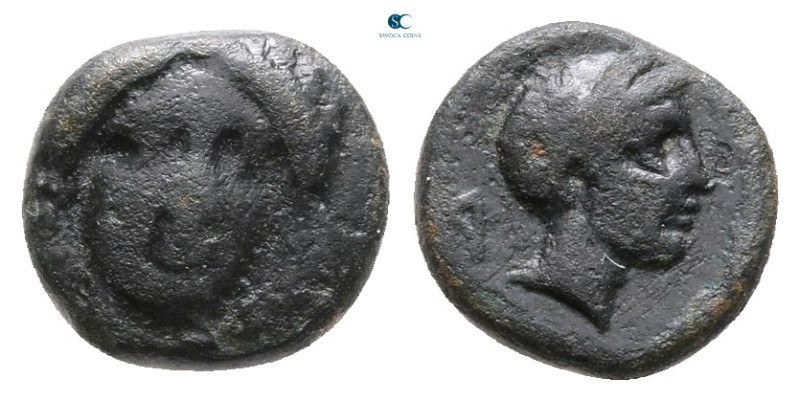 Caria. Iasos circa 350-250 BC. 
Bronze Æ

9 mm, 0,95 g



Nearly Very Fin...