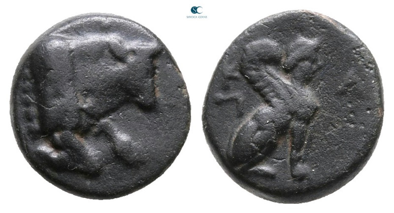 Caria. Kaunos circa 350-300 BC. 
Bronze Æ

11 mm, 1,26 g



Very Fine