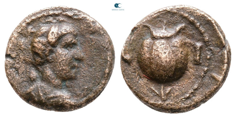 Pamphylia. Side circa 200-0 BC. 
Bronze Æ

13 mm, 1,86 g



Very Fine