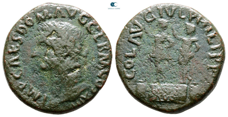 Macedon. Philippi. Domitian AD 81-96. 
Bronze Æ

24 mm, 8,92 g



Nearly ...