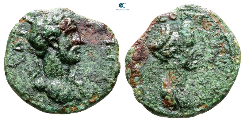 Thrace. Uncertain mint. Hadrian with Sabina AD 117-138. 
Bronze Æ

16 mm, 1,8...