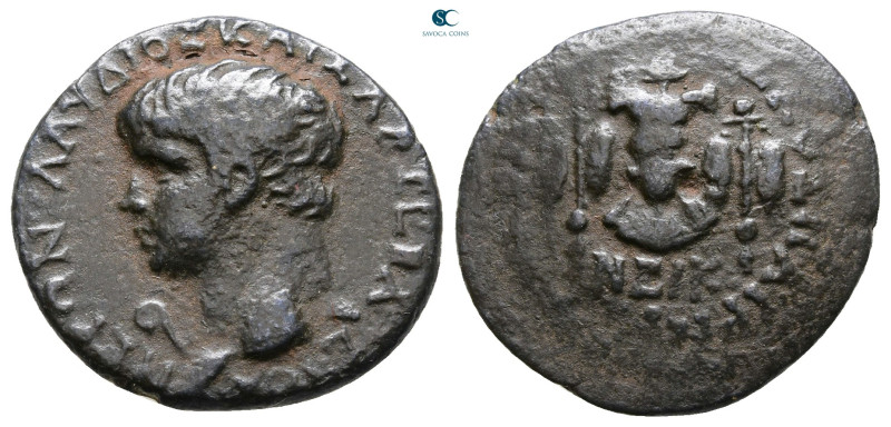 Bithynia. Nikaia. Nero AD 54-68. 
Bronze Æ

21 mm, 4,67 g



Very Fine