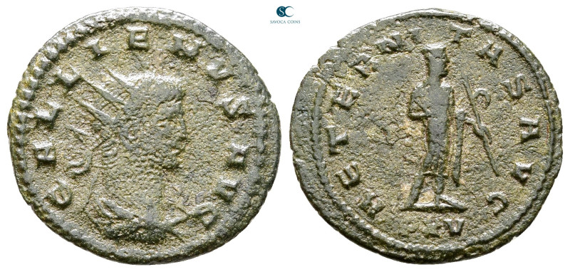 Gallienus AD 253-268. Antioch
Antoninianus Æ

20 mm, 2,35 g



Nearly Ver...