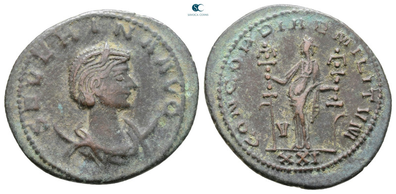 Severina AD 270-275. Antioch
Antoninianus Æ

24 mm, 4,03 g



Very Fine