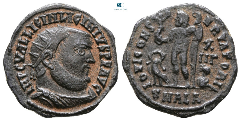 Licinius I AD 308-324. Alexandria
Follis Æ

20 mm, 2,58 g



Very Fine