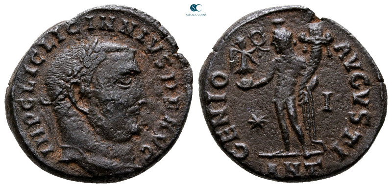 Licinius I AD 308-324. Antioch
Follis Æ

22 mm, 5,21 g



Very Fine