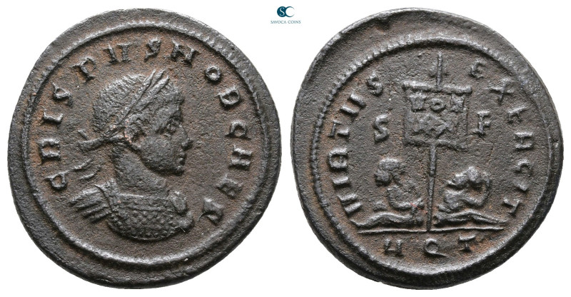 Crispus, as Caesar AD 316-326. Aquileia
Follis Æ

20 mm, 3,29 g



Very F...