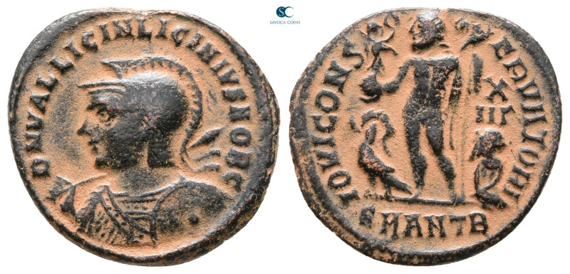 Licinius II, as Caesar AD 317-324. Antioch
Follis Æ

20 mm, 2,95 g



Nea...