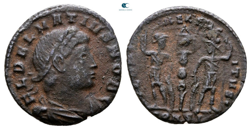 Delmatius, as Caesar AD 335-337. Constantinople
Follis Æ

16 mm, 1,33 g


...