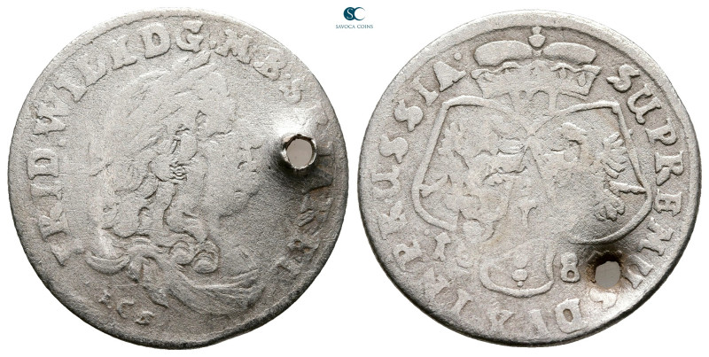 Germany. Preußen. Friedrich Wilhelm AD 1640-1688.
1/3 Taler AR

25 mm, 2,86 g...