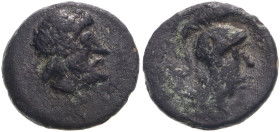 Ancient Greece: Aeolis, Autokane circa 300-200 BC Bronze AE10 Very Fine