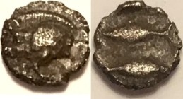Ancient Greece: Mysia, Kyzikos circa 450-400 BC Silver Tetartemorion About Very Fine
