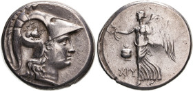 Ancient Greece: Pamphylia, Side circa 205-100 BC Silver Tetradrachm About Extremely Fine; a bright and lustrous example