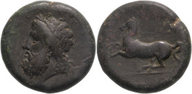Ancient Greece: Sicily, Syracuse temp. Timoleon (Third Democracy) circa 339-334 BC Bronze AE27 About Very Fine