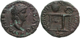 Roman Empire Nero AD 62-68 Bronze Semis Very Fine