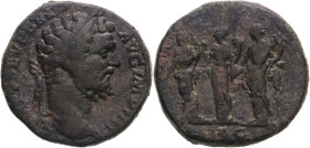 Roman Empire Septimius Severus AD 194 Bronze Sestertius About Very Fine