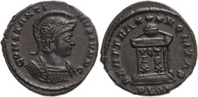 Roman Empire Constantine II (Caesar) AD 321-323 Billon Nummus Extremely Fine