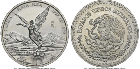 Estados Unidos Pair of Certified silver "Libertad" Onzas NGC, 1) 1997-Mo MS67 2) 1998-Mo MS66 Mexico City mint, KM613. HID09801242017 © 2023 Heritage ...