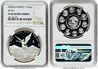 Estados Unidos 5-Piece Certified silver Proof "Libertad" Onza Set 2009-Mo PR69 Ultra Cameo NGC, 1) 1 Onza - PR69 Ultra Cameo 2) 1/2 Onza - PR69 Ultra ...