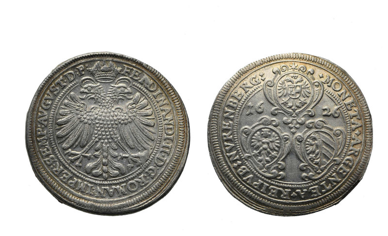 Deutschland. Nürnberg, Stadt. Taler 1626, mit Titel Ferdinand II., Dav. 5636, Ra...