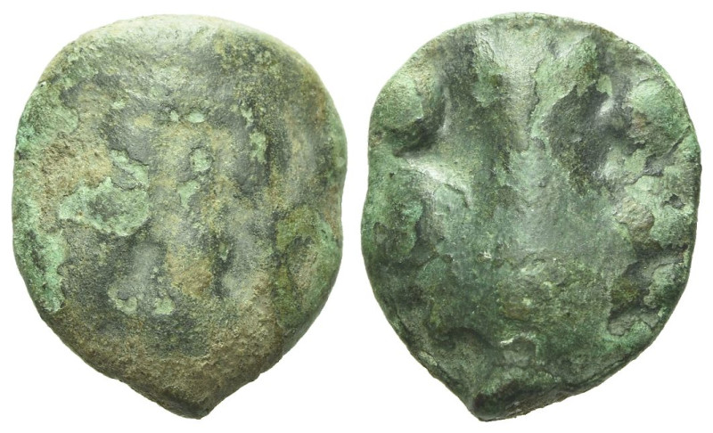 Sicily, Selinos Cast hexas circa 450-440, Æ 17.00 mm., 4.13 g.

About VF