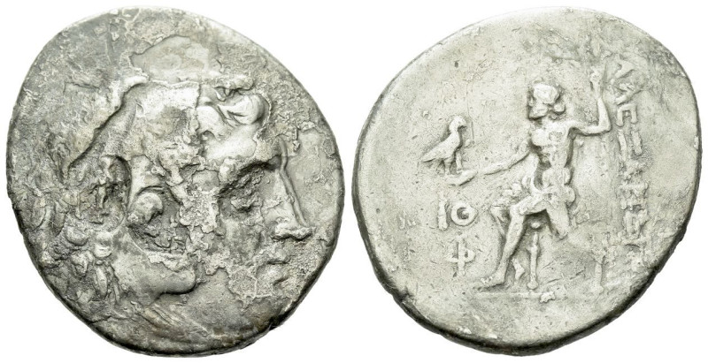 Kingdom of Macedon, Alexander III, 336-323 and posthumous issue Tetradrachm circ...