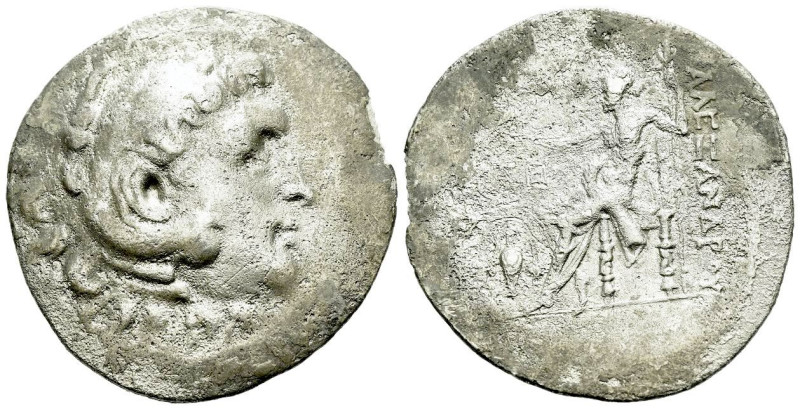 Kingdom of Macedon, Alexander III, 336-323 and posthumous issue Tetradrachm circ...