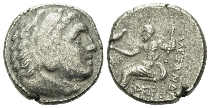 Kingdom of Macedon, Alexander III, 336-323 and postumous issues. Drachm 336-323 ...