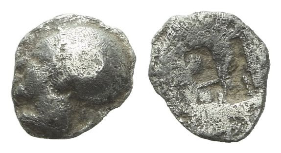 Ionia, Phocaea Hemiobol Late VI century BC, AR 6.00 mm., 0.19 g.

VF