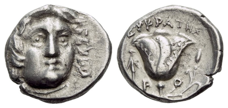 Islands off Caria, Rhodes Hemidrachm circa 229-206, AR 11.00 mm., 1.30 g.

VF