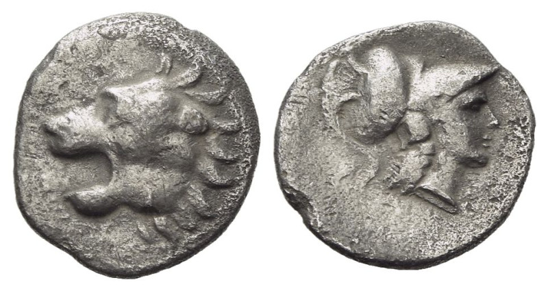 Pisidia, Selge Obol circa 370-360, AR 7.00 mm., 0.62 g.

About VF