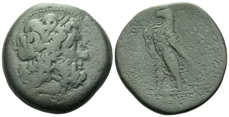 The Ptolemies, Ptolemy II, 285-246 Alexandria DIobol 285-246, Æ 31.00 mm., 21.13...