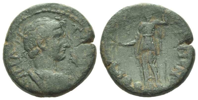 Phrygia, Grimenothyrae Pseudo-autonomous issue Bronze circa 98-117, Æ 17.00 mm.,...