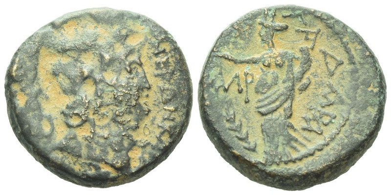 Decapolis, Gadara Nero, 54-68 Bronze circa 54-68, Æ 21.00 mm., 10.00 g.

Trace...