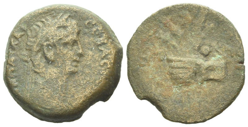 Egypt, Alexandria Claudius, 41-54 Obol circa 41-54, Æ 19.00 mm., 4.61 g.

Abou...