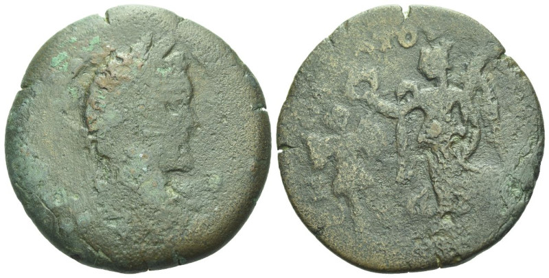 Egypt, Alexandria Antoninus Pius, 138-161 Drachm circa 138-161, Æ 32.00 mm., 16....