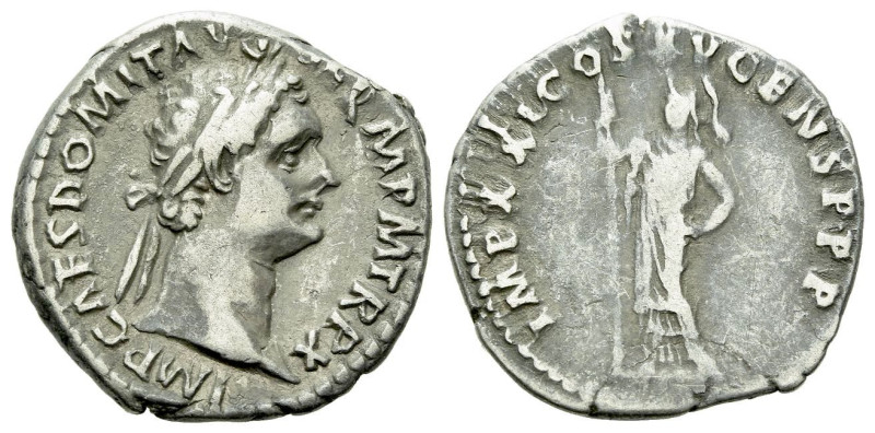 Domitian, 81-96 Denarius 81-96, AR 18.00 mm., 3.31 g.

VF