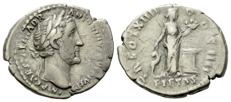 Antoninus Pius, 138-161 Denarius Rome circa 138-161, AR 19.00 mm., 3.60 g.

Ab...